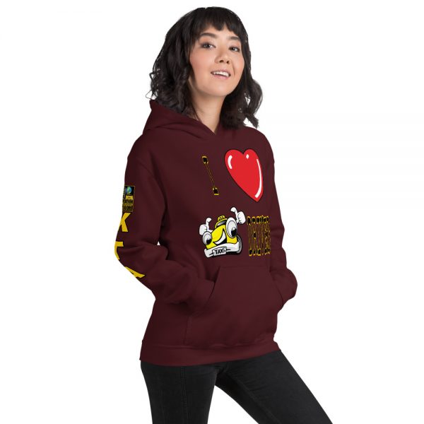 "I LOVE TAXI DRIVERS" Premium Soft & Heavy Blend Hoodie - Image 17