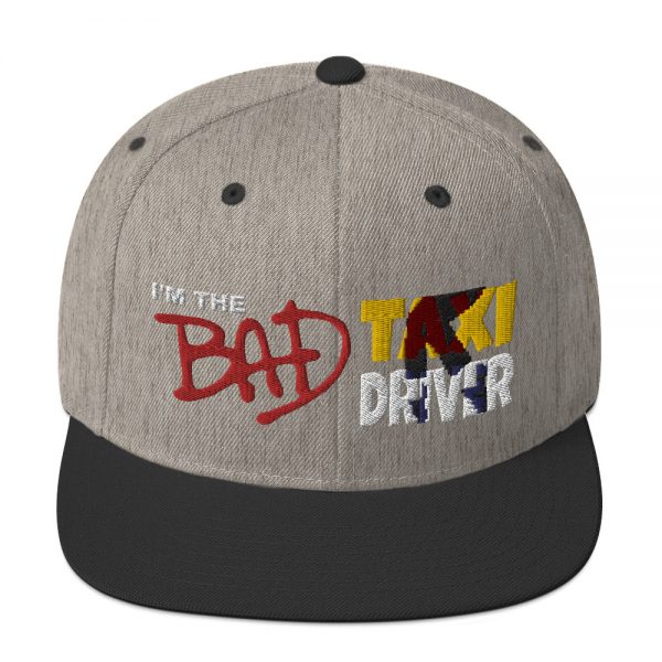 “I'M THE BAD TAXI DRIVER” Embroidered Yupoong Snapback Hat - Image 23