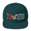 “I LOVE TAXI DRIVERS” Embroidered Yupoong Snapback Hat - Image 21