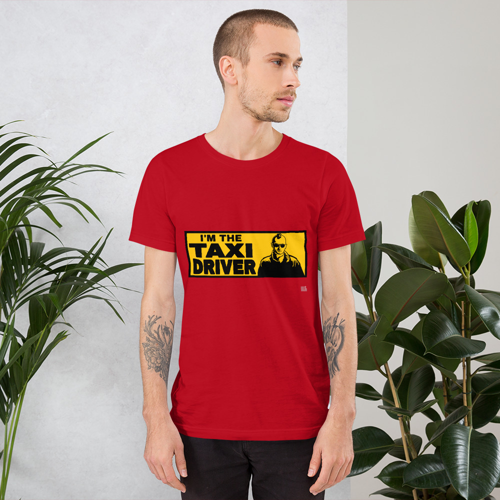 "I'M THE TAXI DRIVER" Premium Dark Color T-Shirt