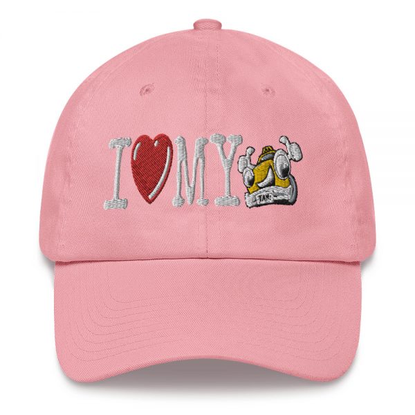 “I LOVE MY TAXI” Embroidered Yupoong Dad Hat - Image 13