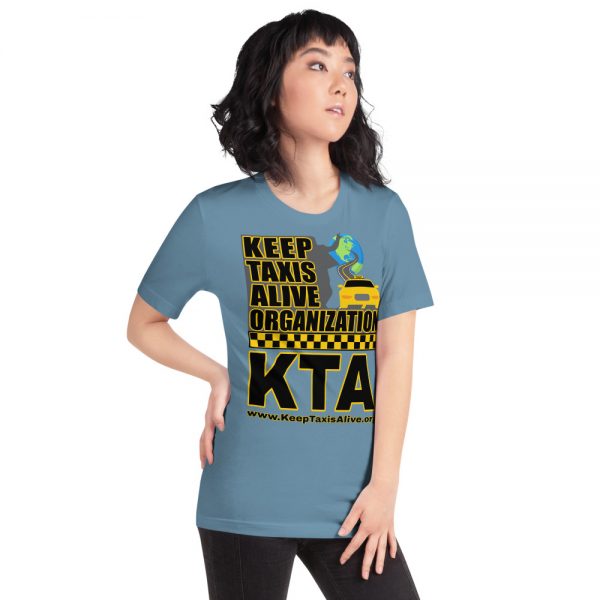 “KEEP TAXIS ALIVE ORGANIZATION” Premium Bright Color T-Shirt - Image 5