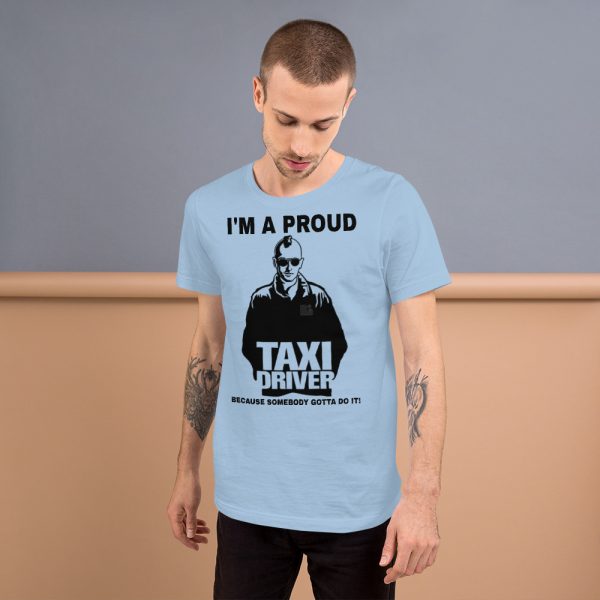 "I'M A PROUD TAXI DRIVER" Premium Bright Color T-Shirt - Image 5