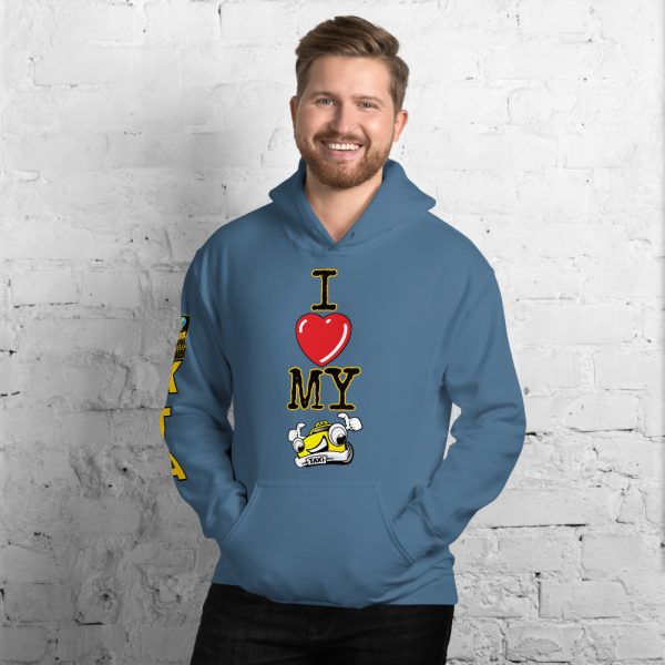 "I LOVE MY TAXI" Premium Soft & Heavy Blend Hoodie - Image 11