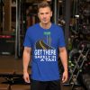 "GET THERE SAFELY IN A TAXI" Premium Dark Color T-Shirt - Image 9