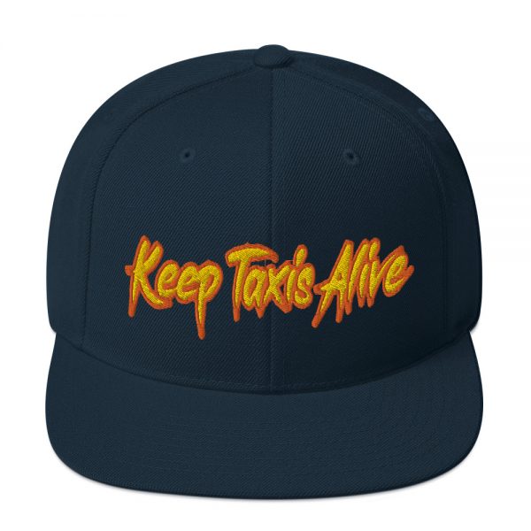 “KEEP TAXIS ALIVE - v2” Embroidered Yupoong Snapback Hat