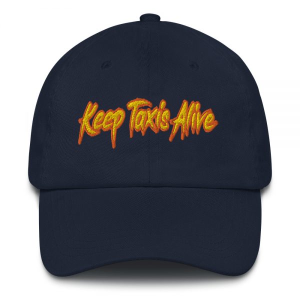 “KEEP TAXIS ALIVE – v2” Embroidered Yupoong Dad Hat