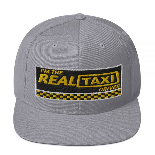 “I'M THE REAL TAXI DRIVER - v1” Embroidered Yupoong Snapback Hat - Image 31