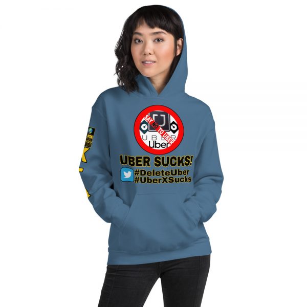 “UBER SUCKS!” Premium Soft & Heavy Blend Hoodie - Image 11