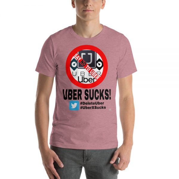 “UBER SUCKS!” Premium Bright Color T-Shirt - Image 9
