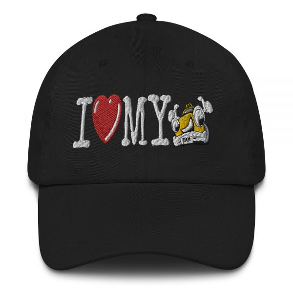 “I LOVE MY TAXI” Embroidered Yupoong Dad Hat