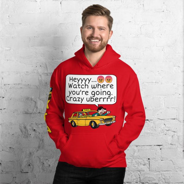 “CRAZY UBERRRR” Premium Soft & Heavy Blend Hoodie - Image 21