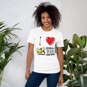 “I LOVE TAXI DRIVERS” Premium Bright Color T-Shirt