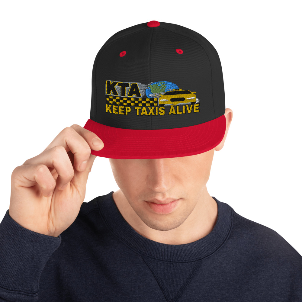 “KEEP TAXIS ALIVE - v1” Embroidered Yupoong Snapback Hat