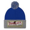 “THE THRILLER CABBIE” Embroidered Pom-Pom Beanie - Image 8