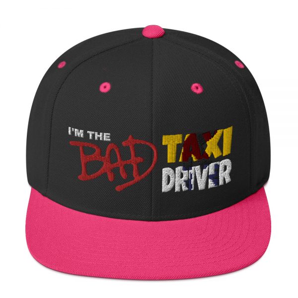 “I'M THE BAD TAXI DRIVER” Embroidered Yupoong Snapback Hat - Image 4