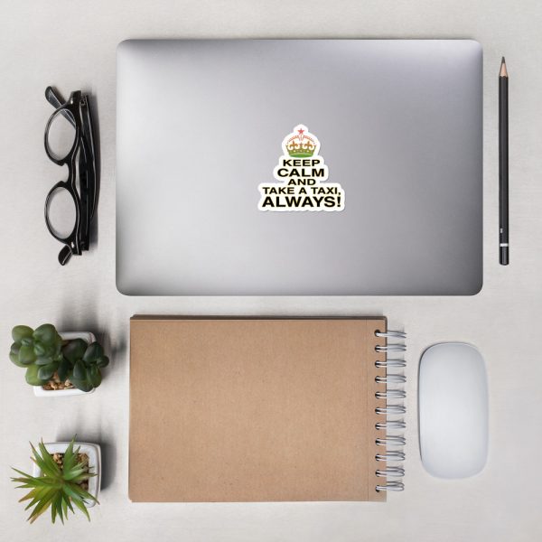 “KEEP CALM” Premium Kiss Cut Emblem Stickers - Image 2