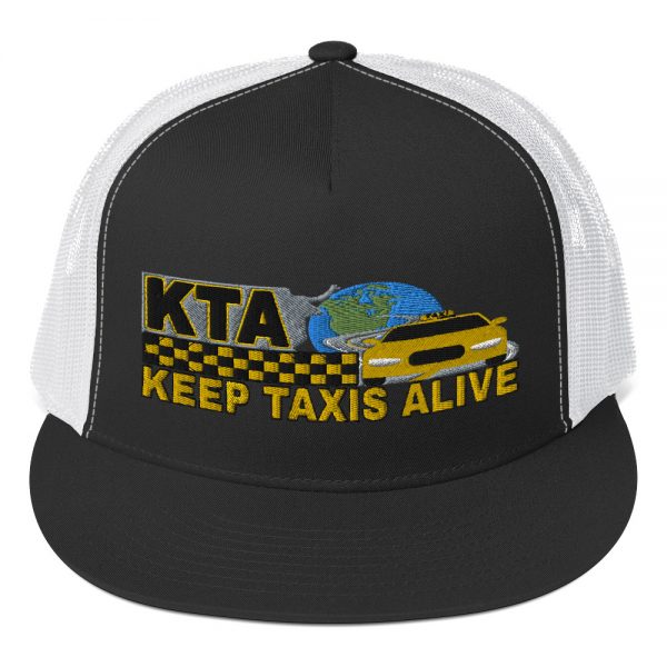 “KEEP TAXIS ALIVE – v1” Embroidered Yupoong Trucker Cap - Image 2