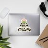 “KEEP CALM” Premium Kiss Cut Emblem Stickers - Image 9