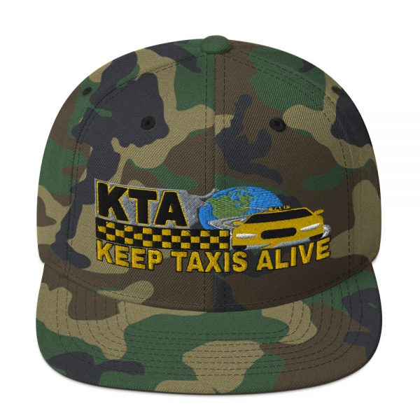 “KEEP TAXIS ALIVE - v1” Embroidered Yupoong Snapback Hat - Image 11