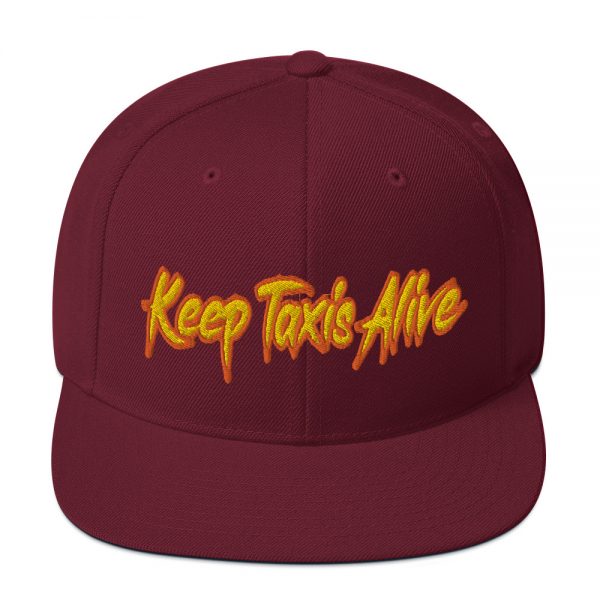 “KEEP TAXIS ALIVE - v2” Embroidered Yupoong Snapback Hat - Image 37