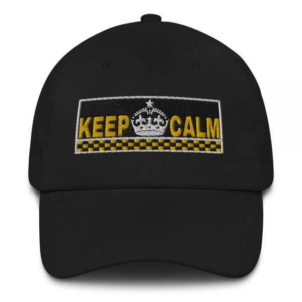 “KEEP CALM” Embroidered Yupoong Dad Hat - Image 2