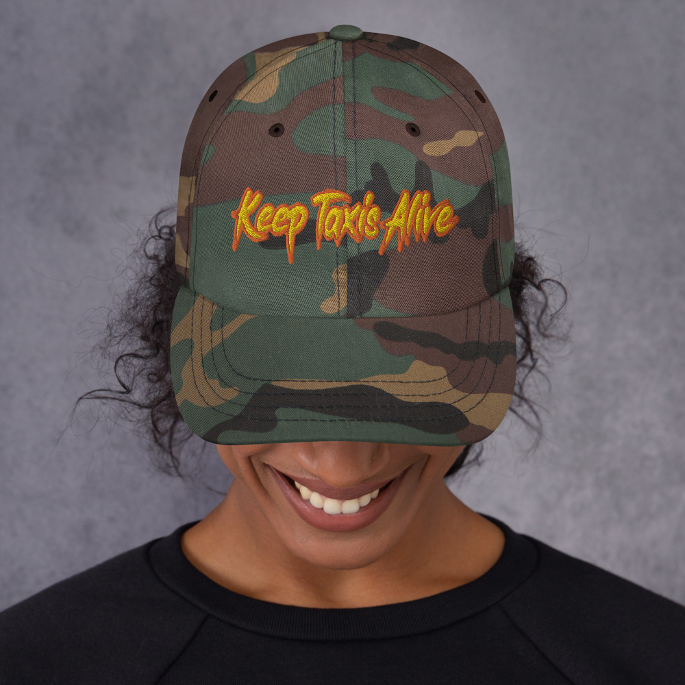 “KEEP TAXIS ALIVE – v2” Embroidered Yupoong Dad Hat