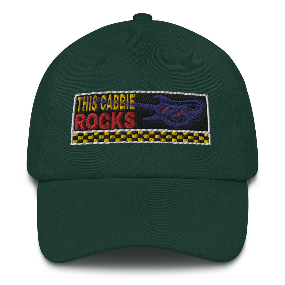 “THIS CABBIE ROCKS” Embroidered Yupoong Dad Hat