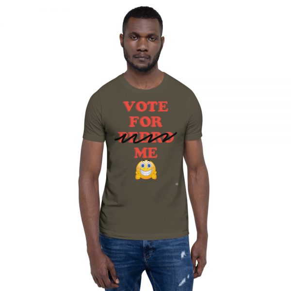 "VOTE FOR ME" Premium Dark Color T-Shirt - Image 7