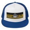 “KEEP CALM” Embroidered Yupoong Trucker Cap - Image 9