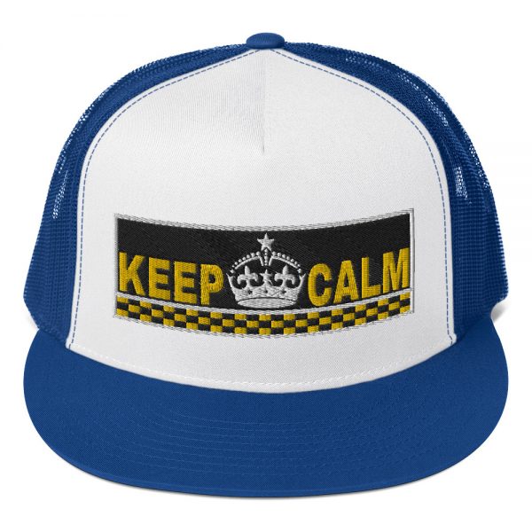 “KEEP CALM” Embroidered Yupoong Trucker Cap - Image 9