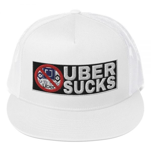 “UBER SUCKS” Embroidered Yupoong Trucker Cap - Image 9
