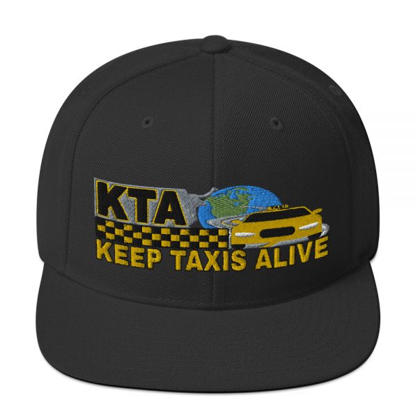 “KEEP TAXIS ALIVE - v1” Embroidered Yupoong Snapback Hat - Image 7