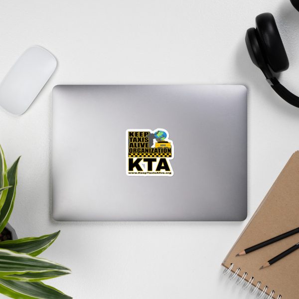 “KEEP TAXIS ALIVE ORGANIZATION” Premium Kiss Cut Emblem Stickers - Image 4