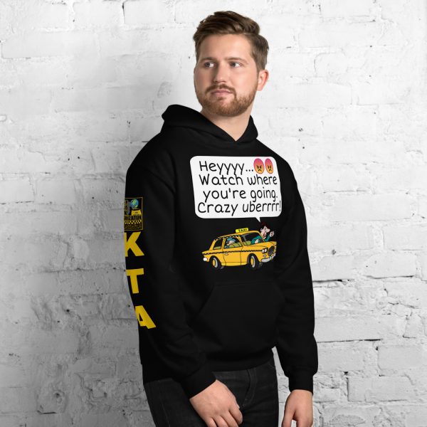 “CRAZY UBERRRR” Premium Soft & Heavy Blend Hoodie - Image 5