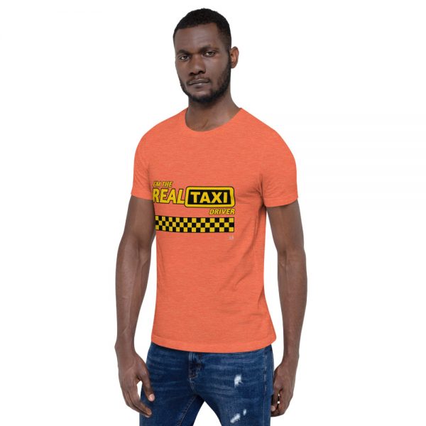 “I’M THE REAL TAXI DRIVER” Premium Bright Color T-Shirt - Image 8