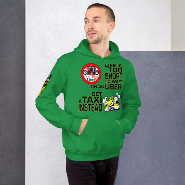 “LIFE IS TOO SHORT TO WAIT ON AN UBER” Premium Soft & Heavy Blend Hoodie - Image 13