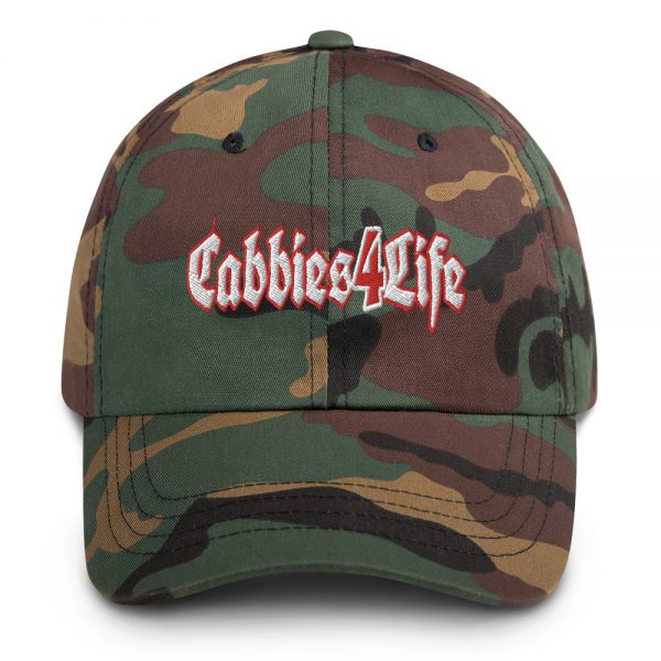 “CABBIES4LIFE” Embroidered Yupoong Dad Hat - Image 4