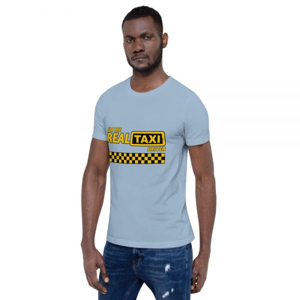 “I’M THE REAL TAXI DRIVER” Premium Bright Color T-Shirt - Image 6