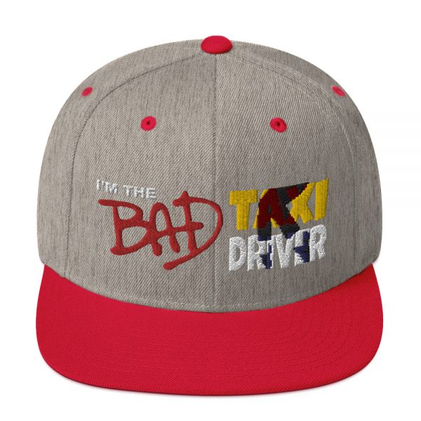 “I'M THE BAD TAXI DRIVER” Embroidered Yupoong Snapback Hat - Image 29