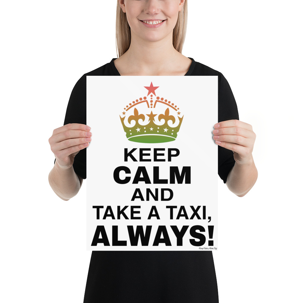 “KEEP CALM” Premium Matte Paper Poster