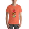 "I LOVE MY TAXI" Premium Dark Color T-Shirt - Image 9