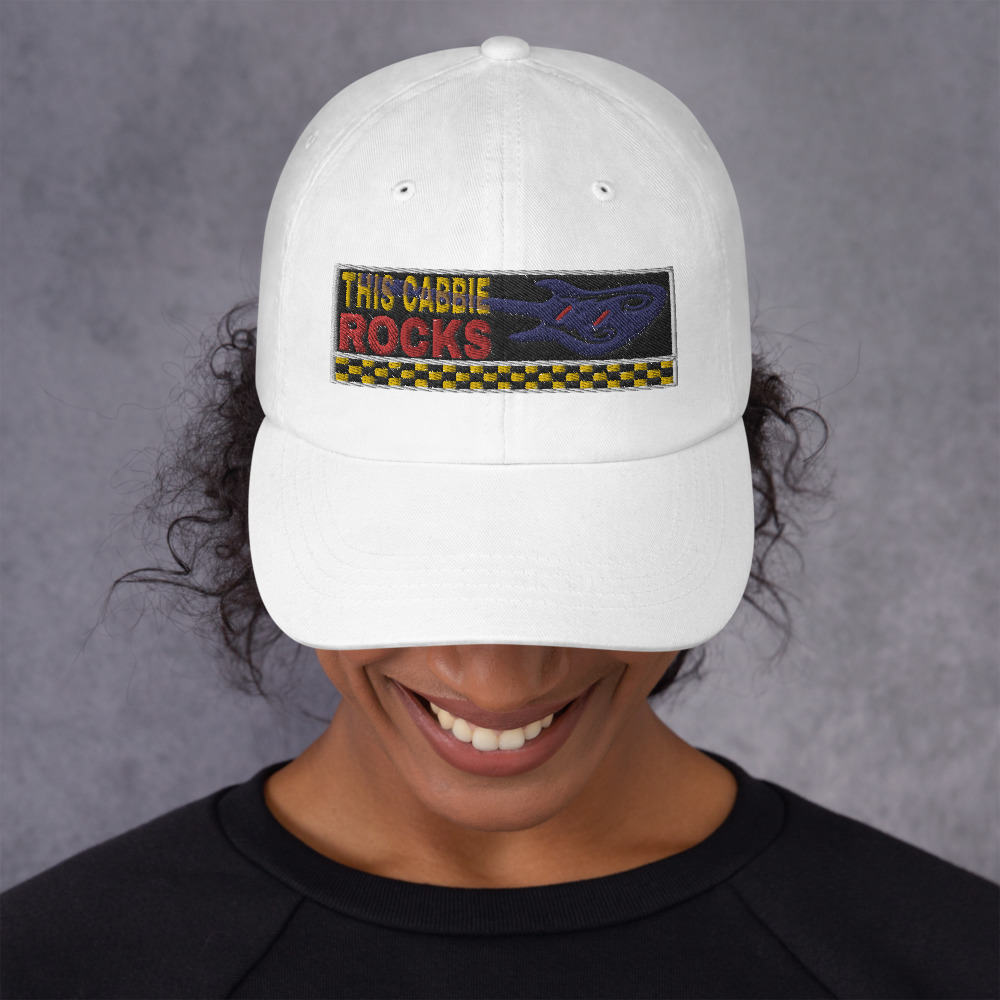 “THIS CABBIE ROCKS” Embroidered Yupoong Dad Hat