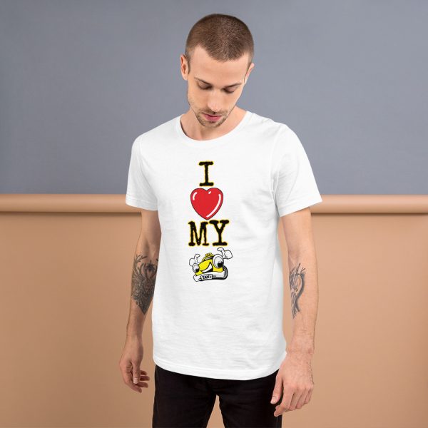 “I LOVE MY TAXI” Premium Bright Color T-Shirt