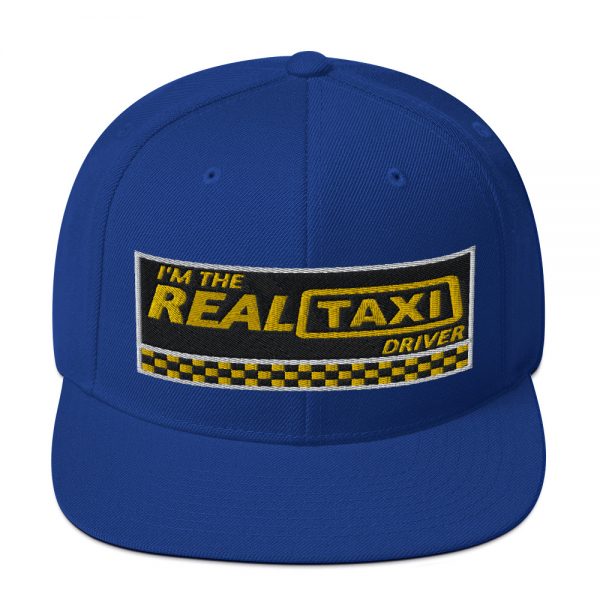 “I'M THE REAL TAXI DRIVER - v1” Embroidered Yupoong Snapback Hat - Image 33