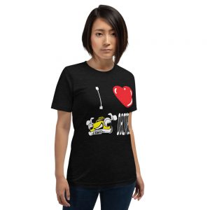 "I LOVE TAXI DRIVERS" Premium Dark Color T-Shirt