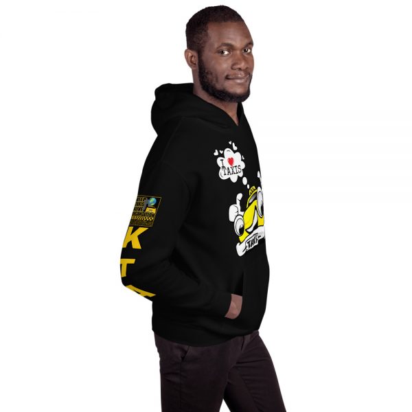 "I LOVE TAXIS" Premium Soft & Heavy Blend Hoodie - Image 5