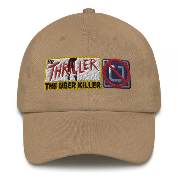 “MR. THRILLER, THE UBER KILLER” Embroidered Yupoong Dad Hat - Image 9