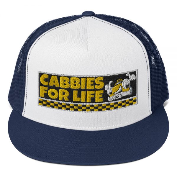 “CABBIES FOR LIFE” Embroidered Yupoong Trucker Cap - Image 7