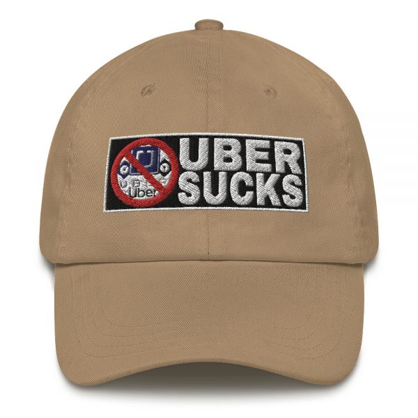 “UBER SUCKS” Embroidered Yupoong Dad Hat - Image 10